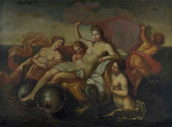 Scuola Francese, XVIII sec. - Triumph of Amphitrite