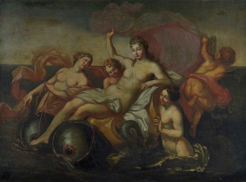 Scuola Francese, XVIII Sec. - Trionfo di Anfitrite