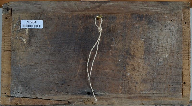 Scuola Senese, Fine XIX - Inizio XX Sec. - Formella con Ritratto di Giovane