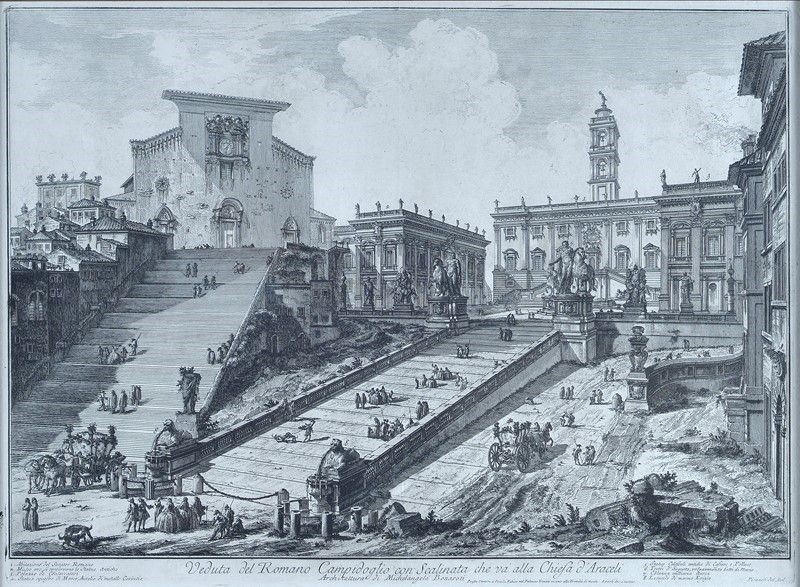 Giovanni Battista Piranesi - Il Campidoglio