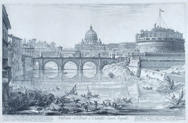 Giovanni Battista Piranesi - Il Ponte Sant'Angelo