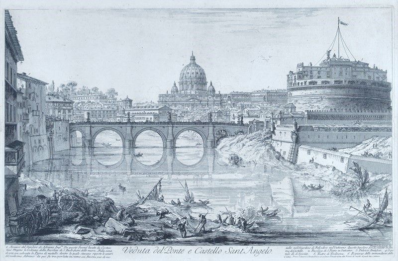 Giovanni Battista Piranesi - Il Ponte Sant'angelo