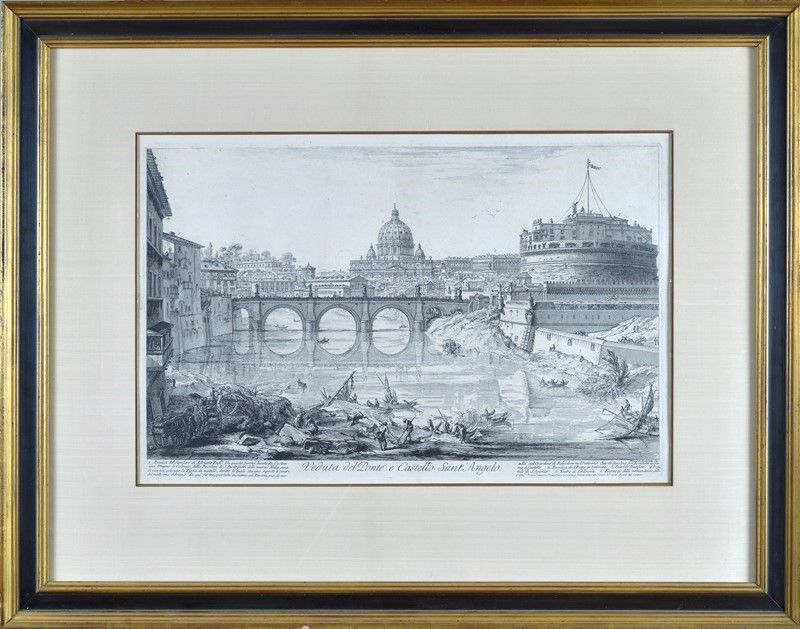 Giovanni Battista Piranesi - Il Ponte Sant'angelo