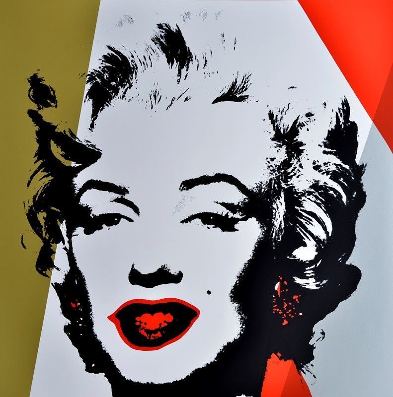 Andy Warhol (after) - Golden Marilyn 11.37