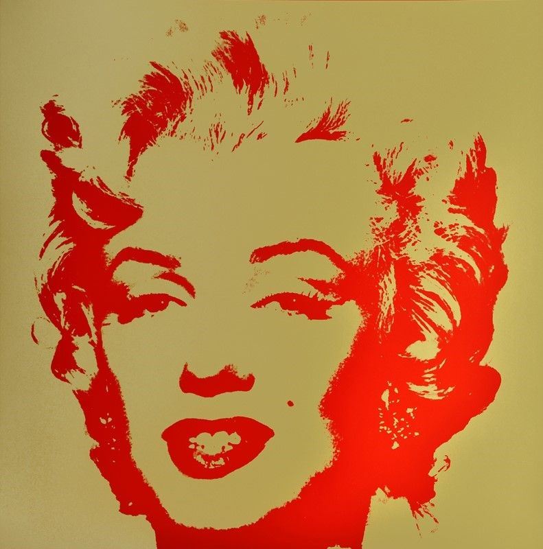 Andy Warhol (after) - Golden Marilyn 11.40