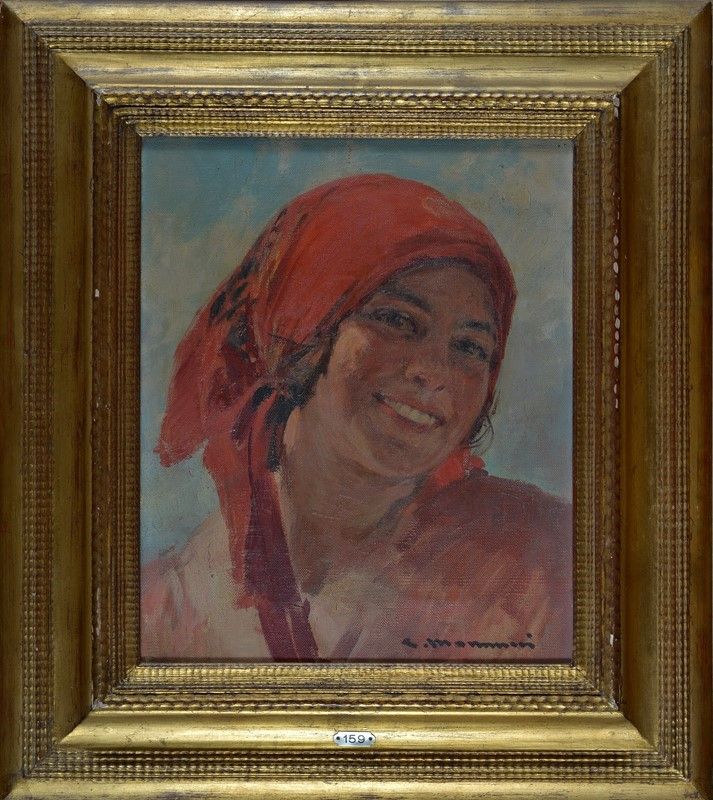 Cipriano Mannucci - Contadina