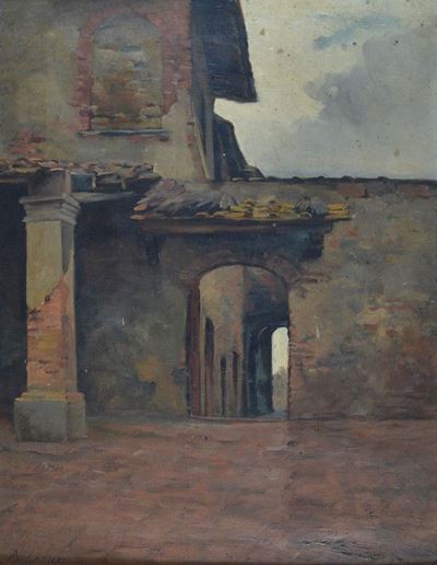Scorcio di Rustico con Arco