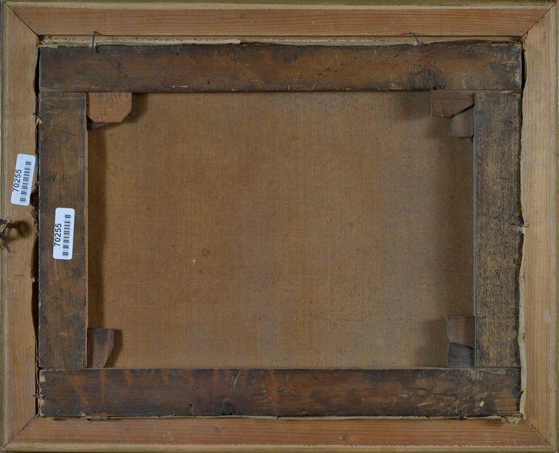 Arturo Zanieri - Scorcio di Rustico con Arco