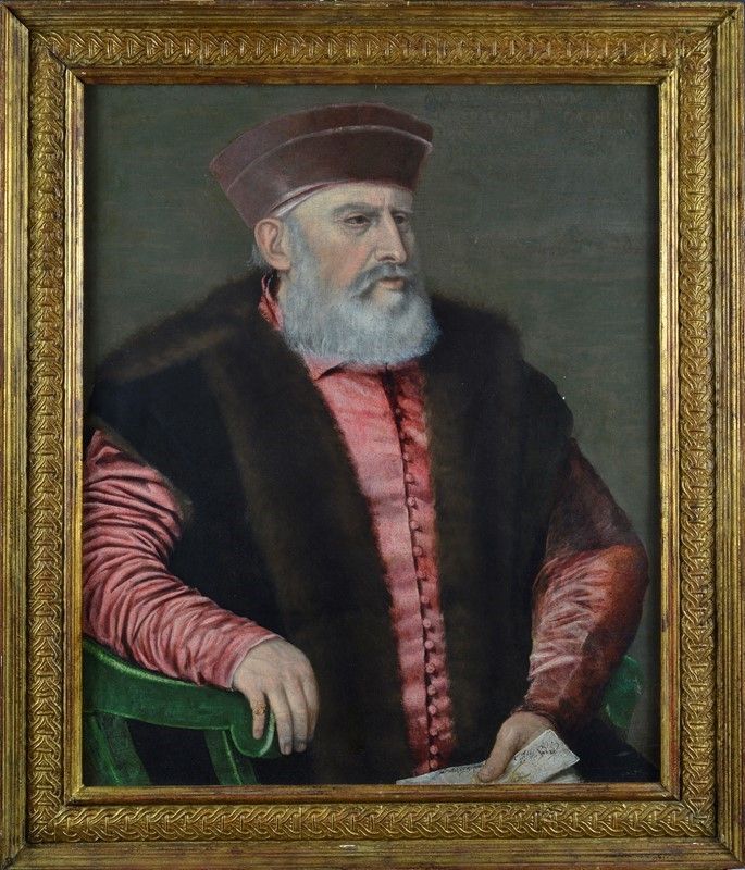 Scuola Lombarda, XVI - XVII Sec. - Ritratto di Notaio