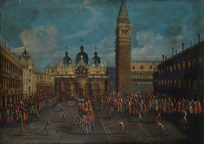 Festeggiamenti in Piazza San Marco