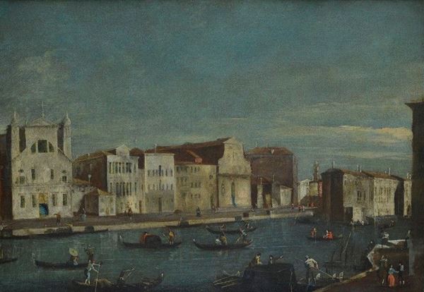 Scuola Veneta, XVIII sec. - View of Venice