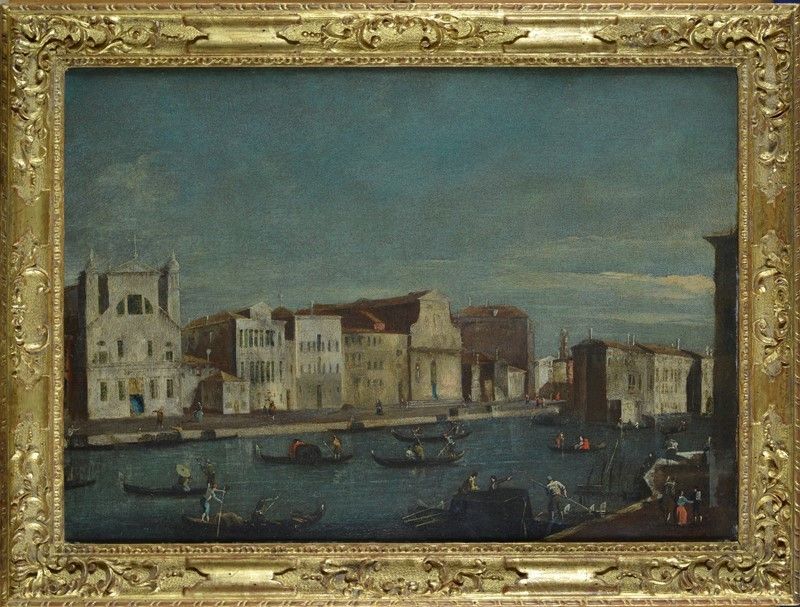 Scuola Veneta, XVIII Sec. - Veduta di Venezia