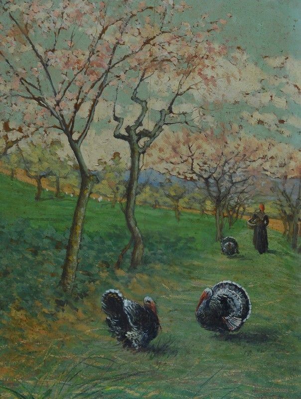 Gino Romiti - Campagna in Primavera