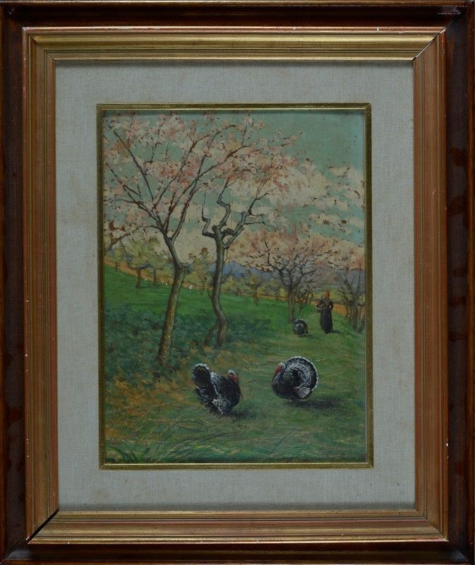 Gino Romiti - Campagna in Primavera