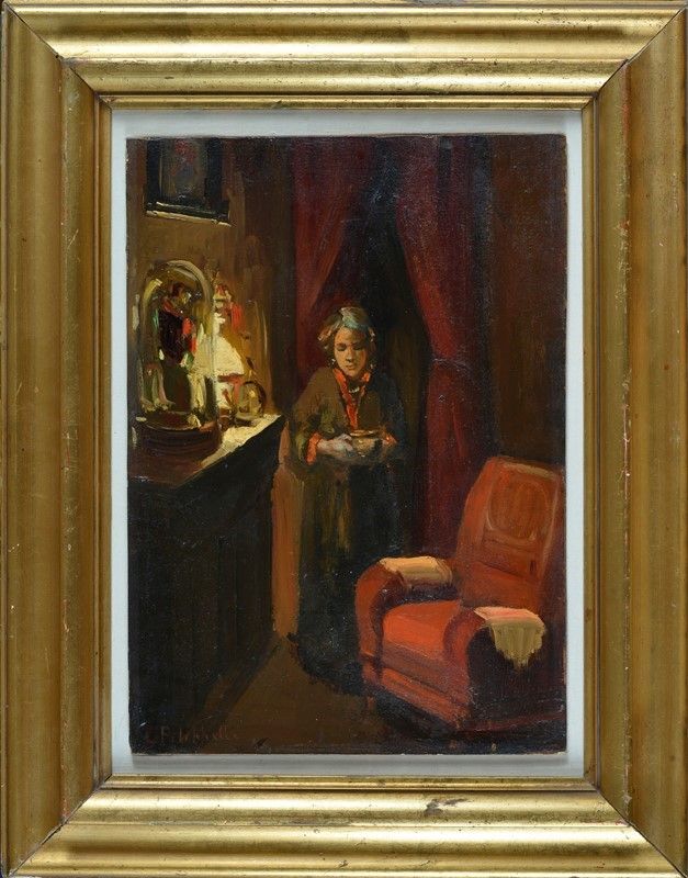 Cafiero Filippelli - Interno con Figura