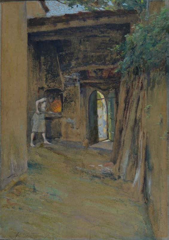 Adolfo Tommasi - Il fornaio