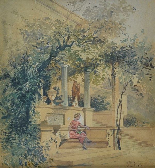 Pio Joris - Passatempo in giardino