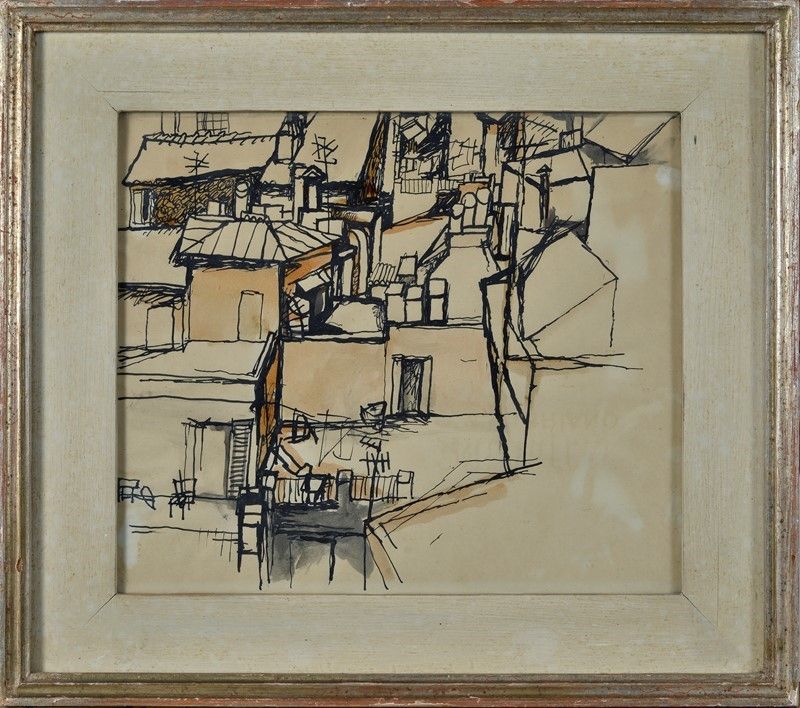 Attr. a Renato Guttuso - Terrazzi