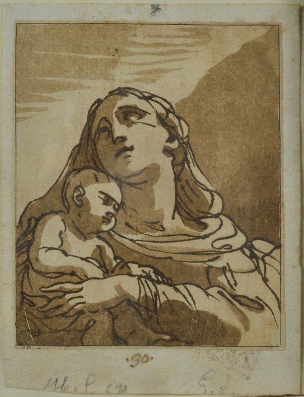Scuola Emiliana, XVIII Sec. - Madonna con Bambino