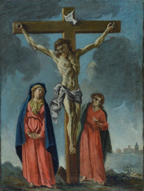 Scuola Veneta, XVIII sec. - Crocifisso