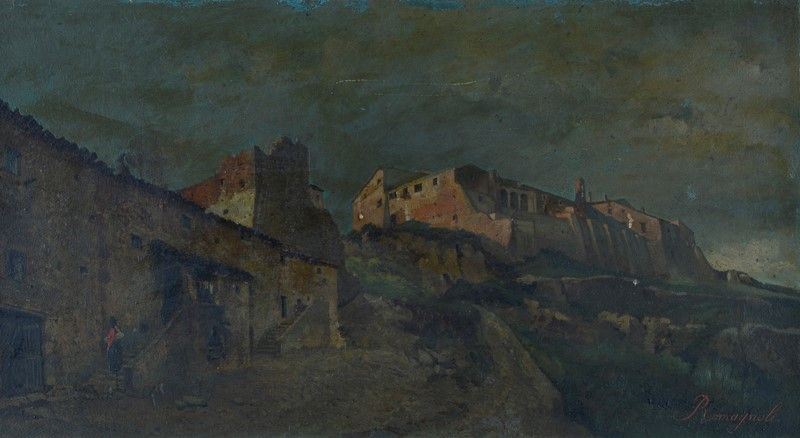 Angiolino Romagnoli - Paesaggio