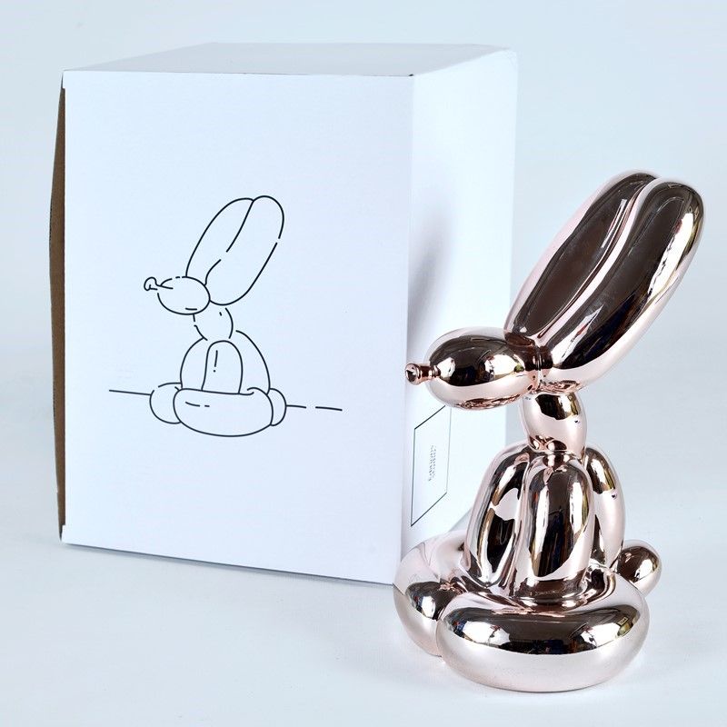Balloon Rabbit (rose Gold)