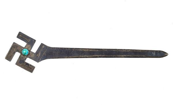 Particolare tagliacarte esoterico  - Asta Armi antiche e Militaria - Galleria Pananti Casa d'Aste