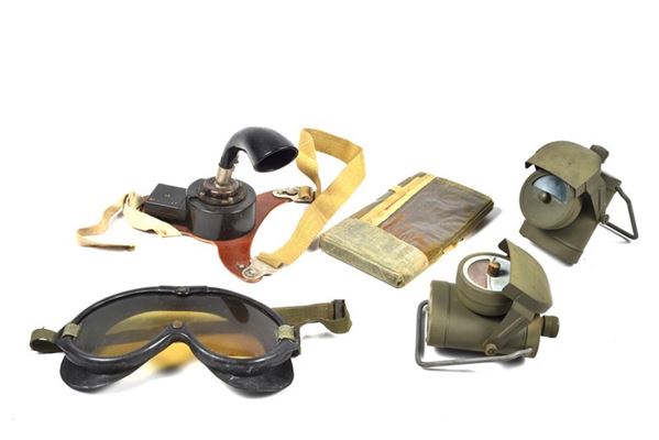 World War II equipment items  - Auction Antique Arms & Militaria - Galleria Pananti Casa d'Aste