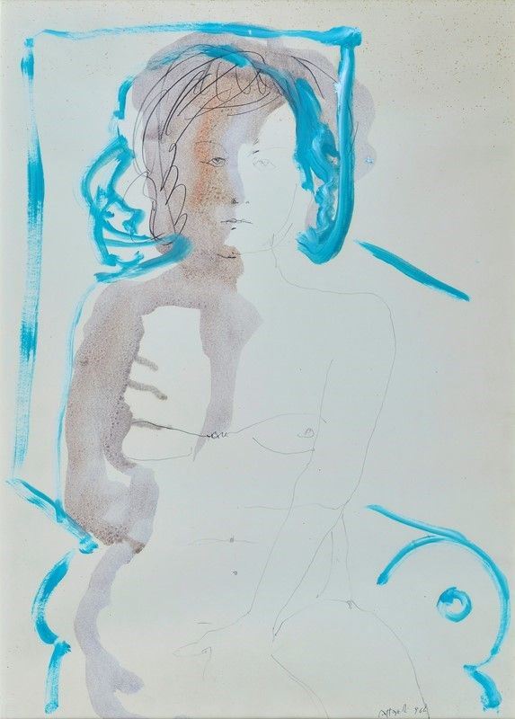 Ugo Attardi - Nudo di Donna