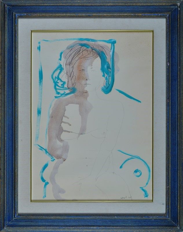 Ugo Attardi - Nudo di Donna