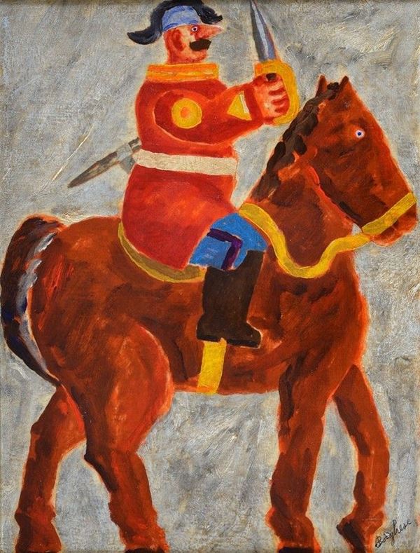 Franz Borghese - General on horseback