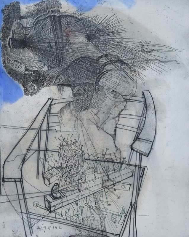 Giuseppe Zigaina - Senza Titolo