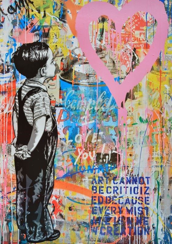 Mr Brainwash : With all my love  - Poster - Asta GRAFICA ED EDIZIONI - Galleria Pananti Casa d'Aste