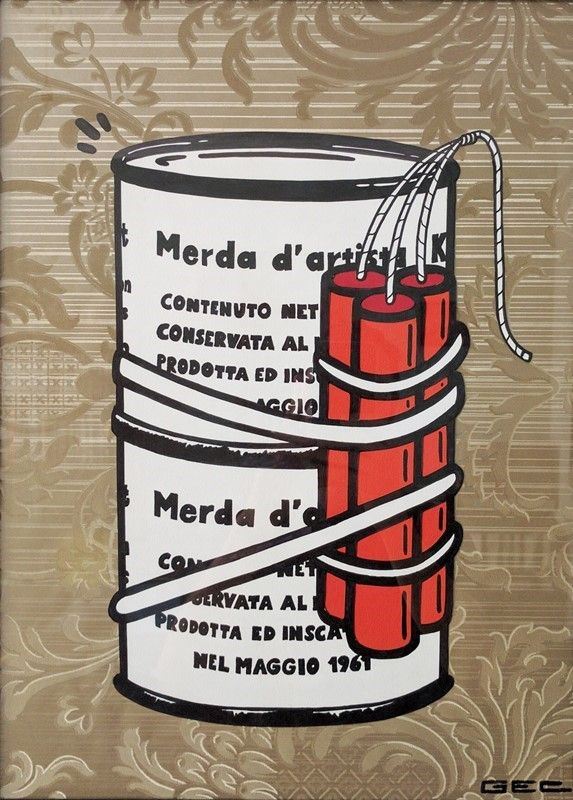 Gec - Bomba di Merda D'artista. Omaggio a Piero Manzoni