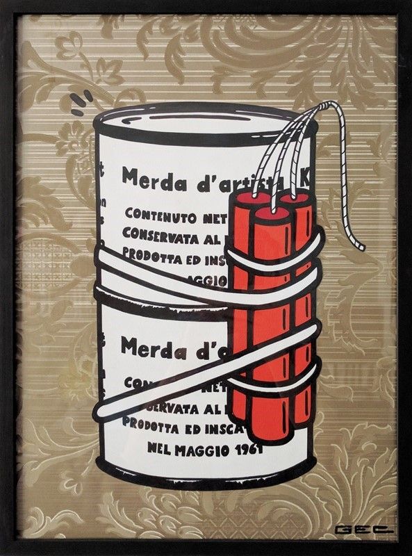 Gec - Bomba di Merda D'artista. Omaggio a Piero Manzoni