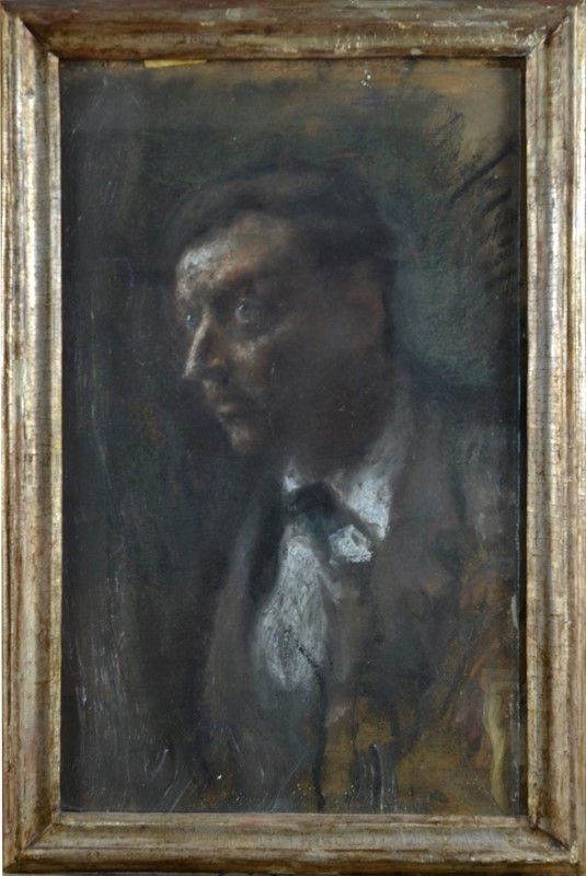 Attr. a Arturo Rietti - Ritratto di Ermete Zacconi