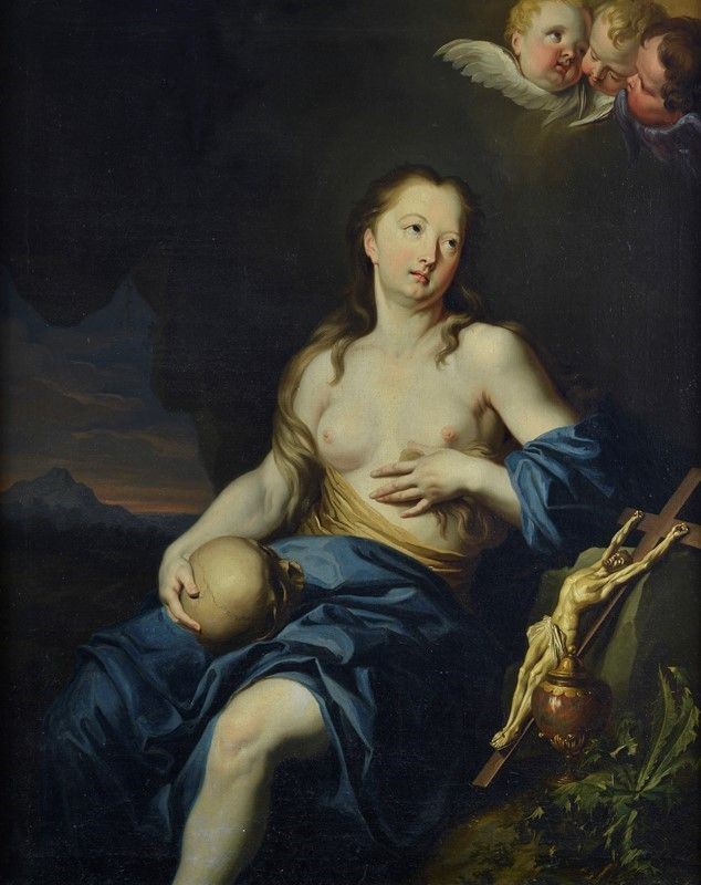Anonimo, XVIII Sec. - Maddalena Penitente