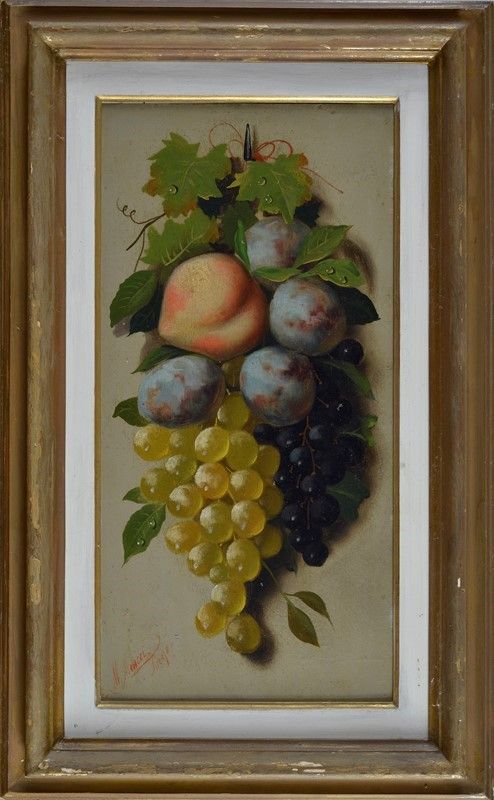 Michelangelo Meucci - Nature Morte con Frutta e Cacciagione