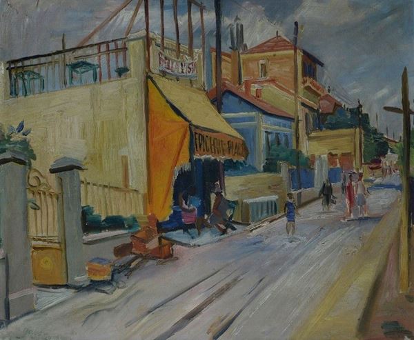 Jeno Gabor - Scorcio parigino