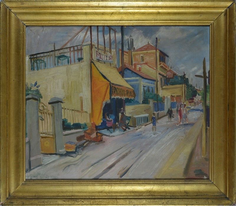 Jeno Gabor - Scorcio Parigino