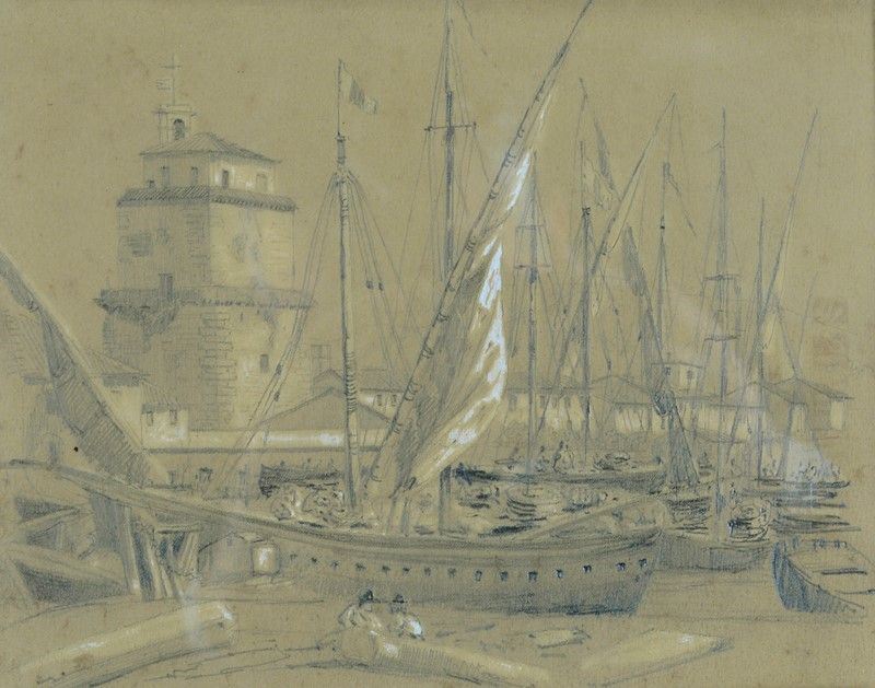 Anonimo, XIX Sec. - Torre Matilde