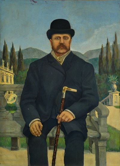 Uomo con Bombetta e Bastone