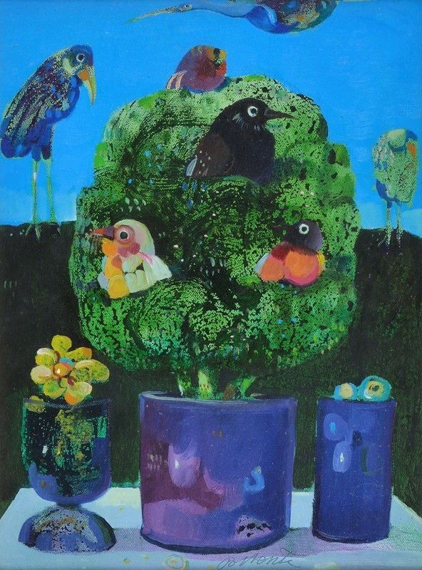 Antonio Possenti - Albero degli uccelli