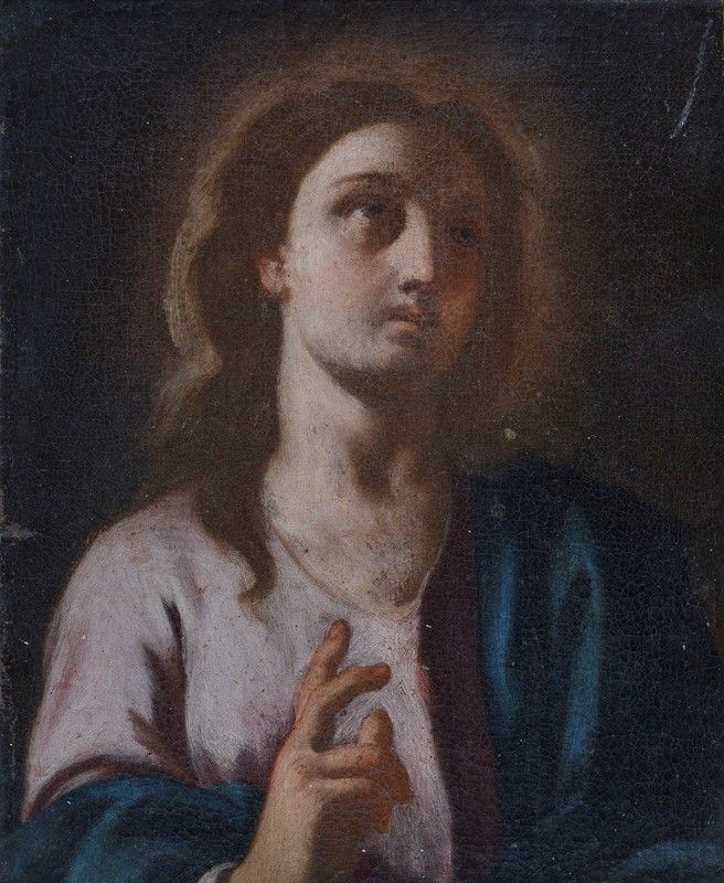 Scuola Napoletana, XVII Sec. - Cristo Benedicente