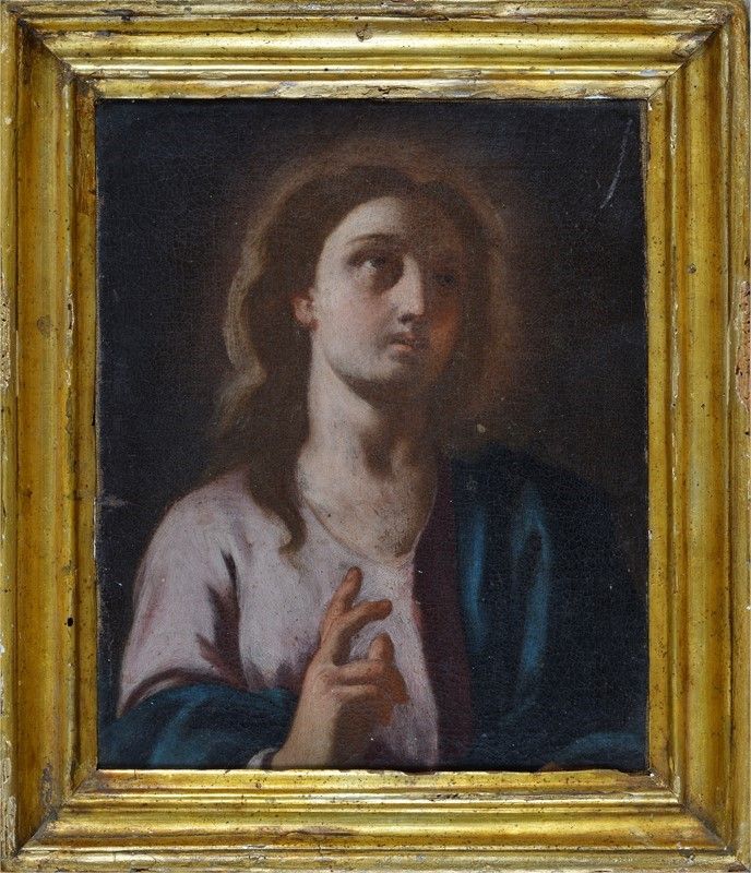 Scuola Napoletana, XVII Sec. - Cristo Benedicente
