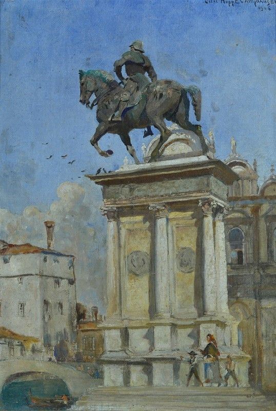 Curt HOPPE-CAMPHAUSEN - Padova - Piazza del Santo