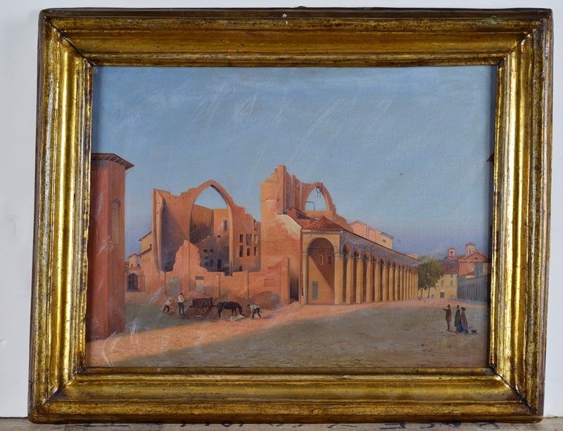 Alessandro Prampolini - Il Teatro Ariosto Dopo L'incendio del 1851