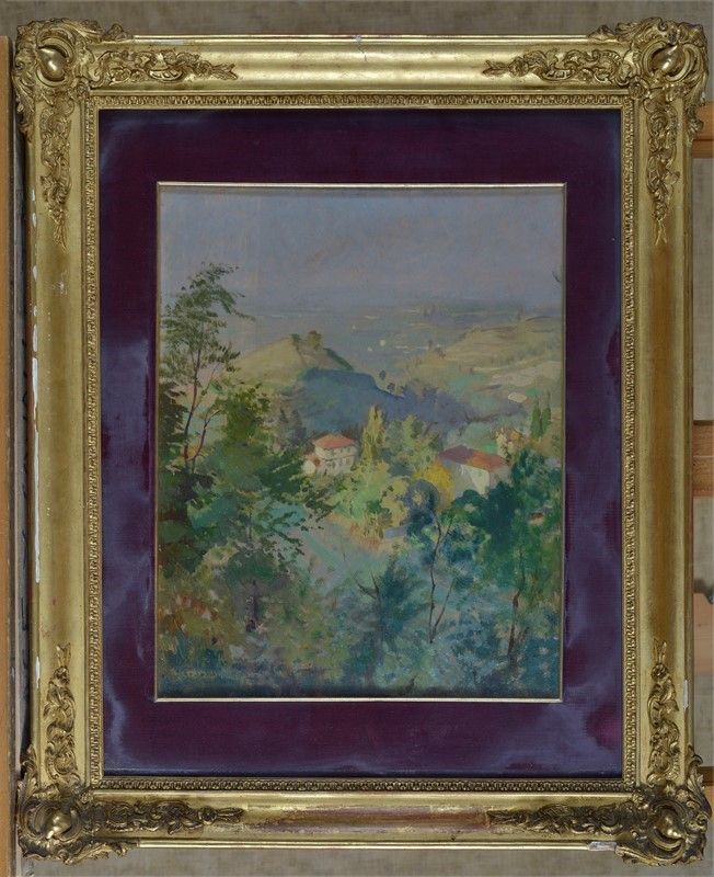 Anonimo, XX Sec. - Veduta di Campagna