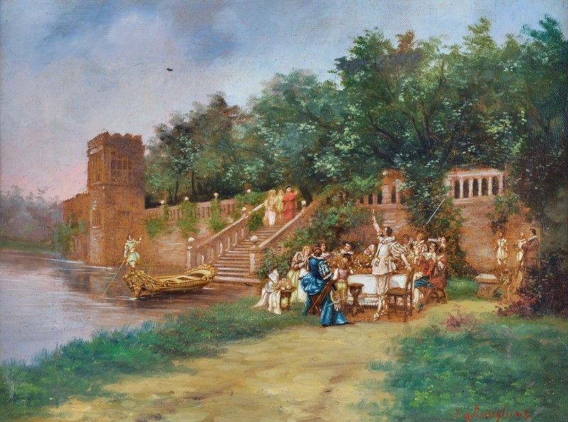 Giuseppe Castiglione - Il Banchetto