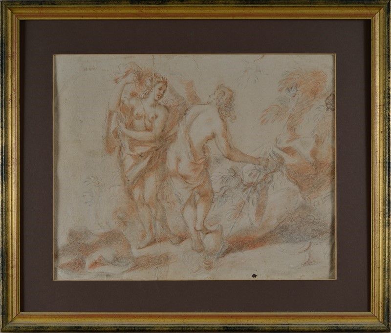 Scuola Italia Meridionale, XVII - XVIII Sec. - Figure Femminili